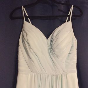 Bill Levkoff Mint Bridesmaid Dress